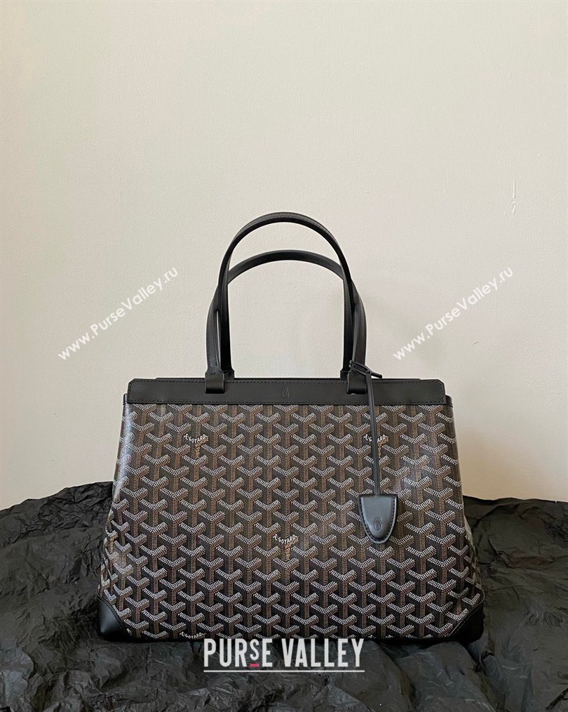 Goyard Bellechasse Biaude Tote PM Bag Black 2026 00322 (BI-260122021)