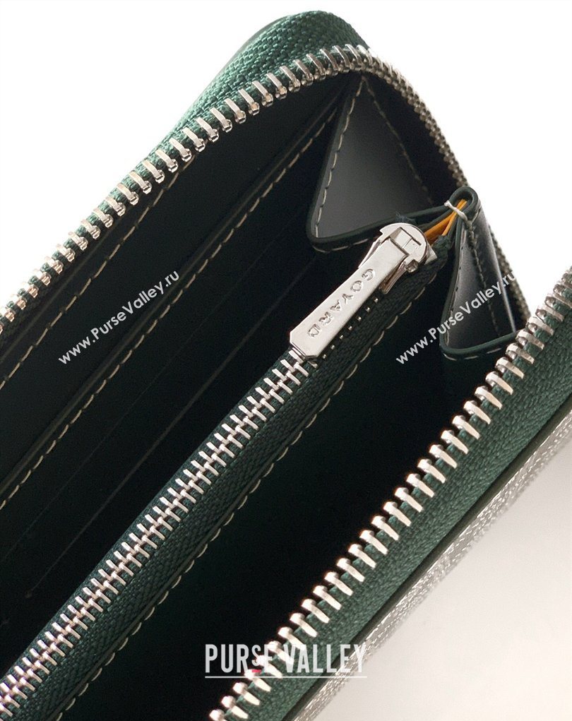 Goyard Matignon Zip Long GM Wallet Dark Green 2026 3304-1 (SCAI-260331096)