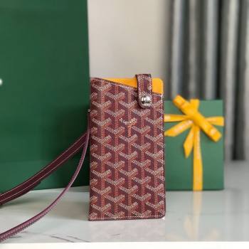 Goyard Montmartre GM Case Burgundy 2026 GY0331 (nana-260331107)