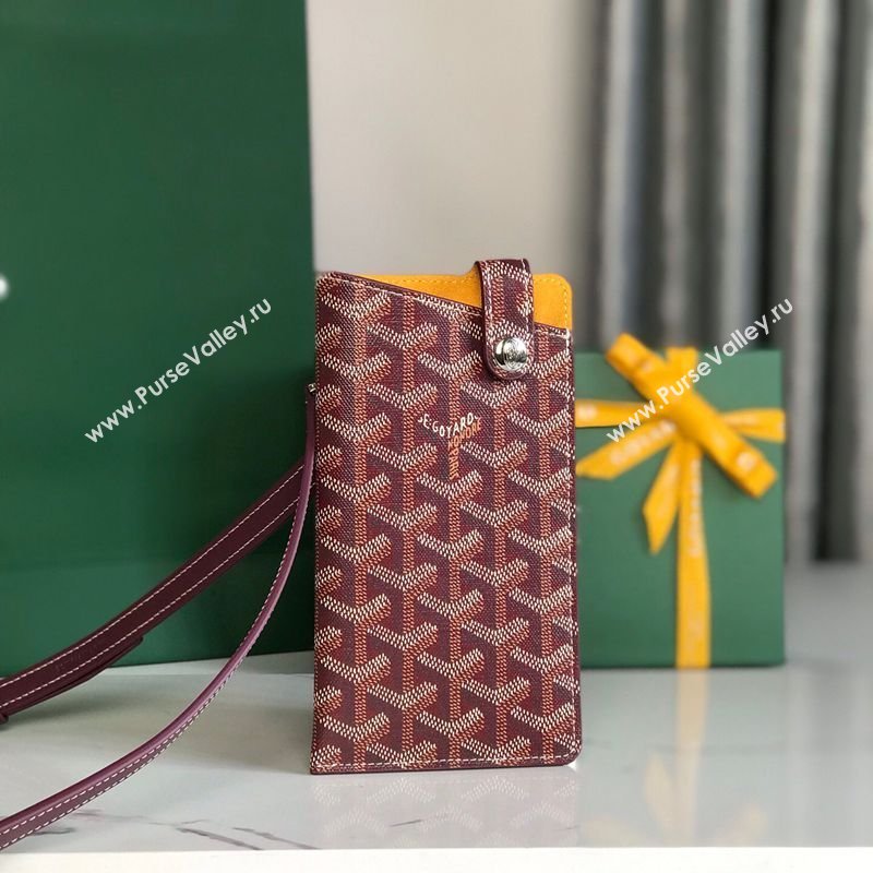 Goyard Montmartre GM Case Burgundy 2026 GY0331 (nana-260331107)