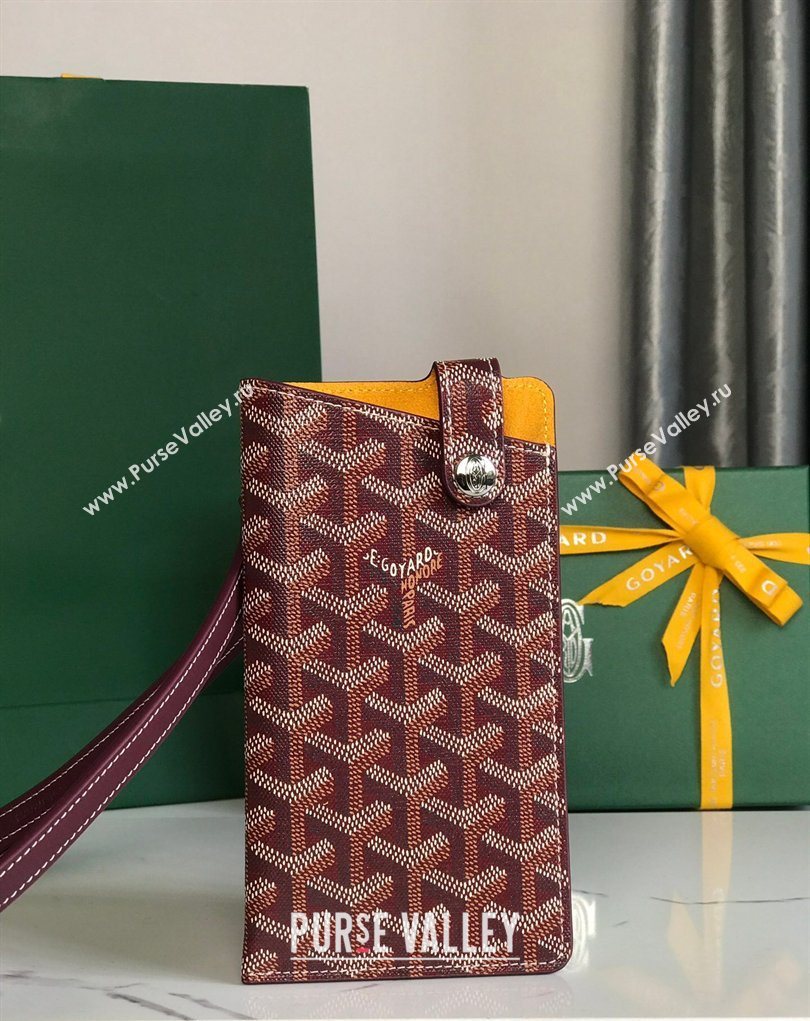Goyard Montmartre GM Case Burgundy 2026 GY0331 (nana-260331107)