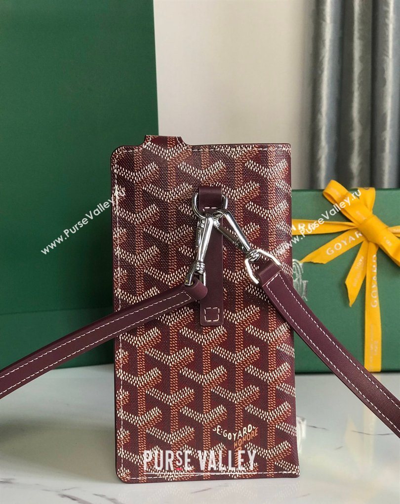 Goyard Montmartre GM Case Burgundy 2026 GY0331 (nana-260331107)