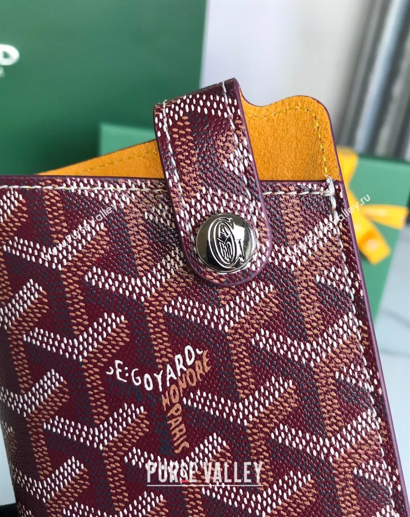 Goyard Montmartre GM Case Burgundy 2026 GY0331 (nana-260331107)