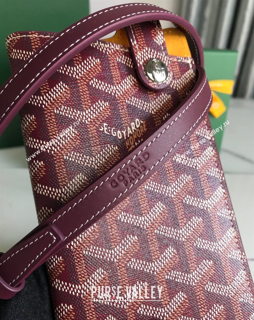 Goyard Montmartre GM Case Burgundy 2026 GY0331 (nana-260331107)