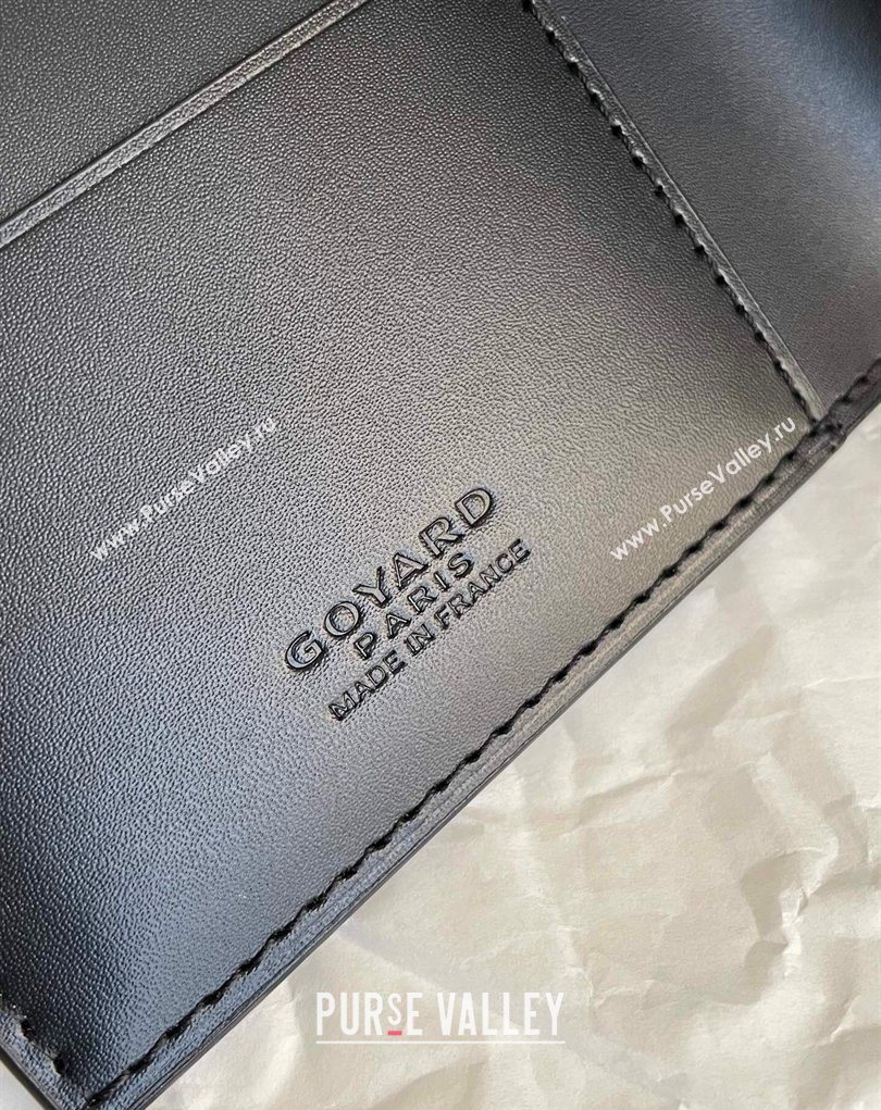 Goyard Grenelle Passport Cover Jet Black 2026 GY6103 (BI-260331118)