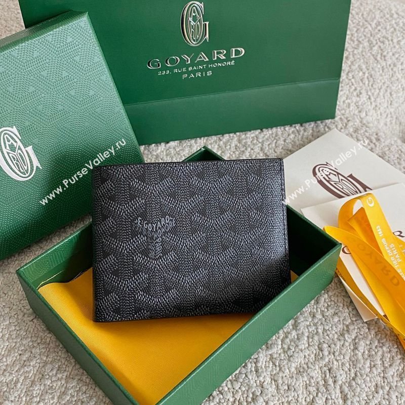 Goyard Saint-Florentin Compact Wallet Jet Black 2026 GY6101 (BI-260331119)
