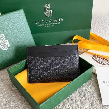 Goyard Saint-Sulpice Card Case Wallet Jet Black 2026 GY6030 (BI-260331120)