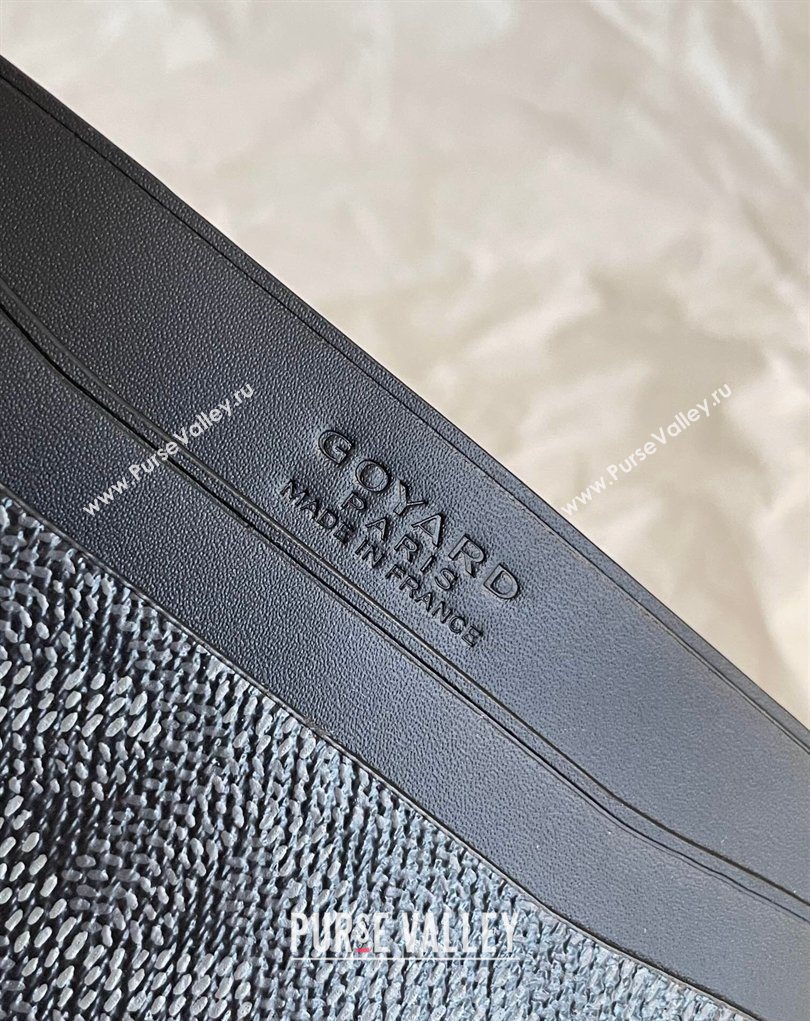 Goyard Saint-Sulpice Card Case Wallet Jet Black 2026 GY6030 (BI-260331120)