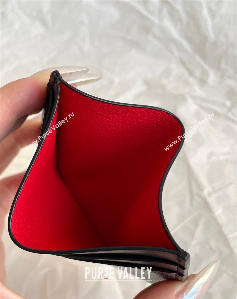 Goyard Saint-Sulpice Card Case Wallet Jet Black 2026 GY6030 (BI-260331120)