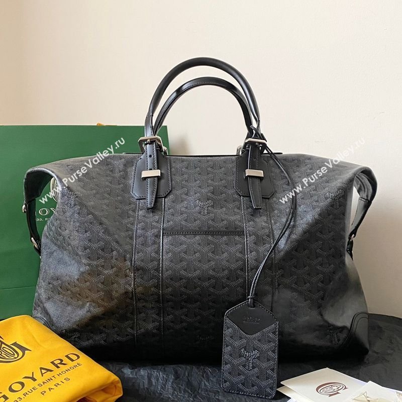 Goyard Bowling 45 Weekend Travel Bag Jet Black 2026 (BI-260331110)