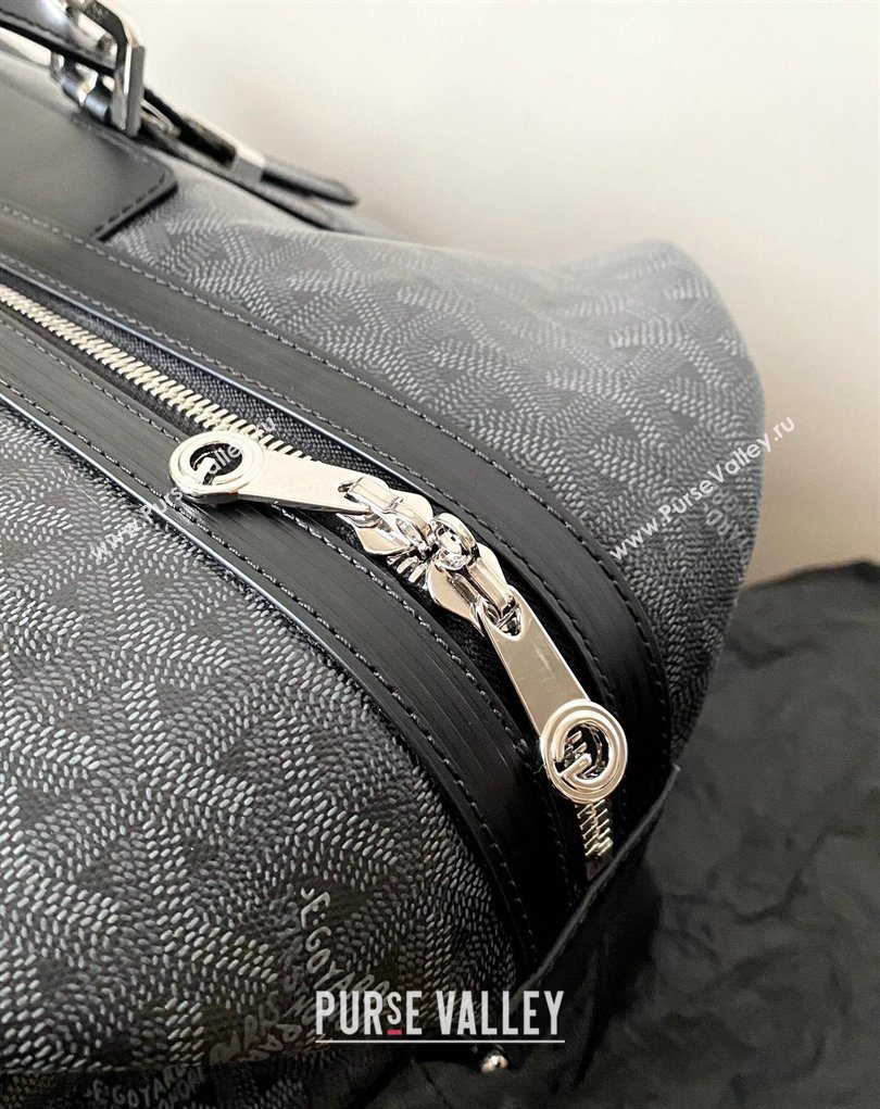 Goyard Bowling 45 Weekend Travel Bag Jet Black 2026 (BI-260331110)