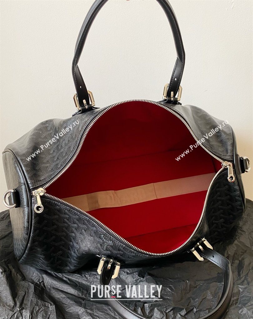 Goyard Boston 45 Travel Bag Jet Black 2026 (BI-260331111)