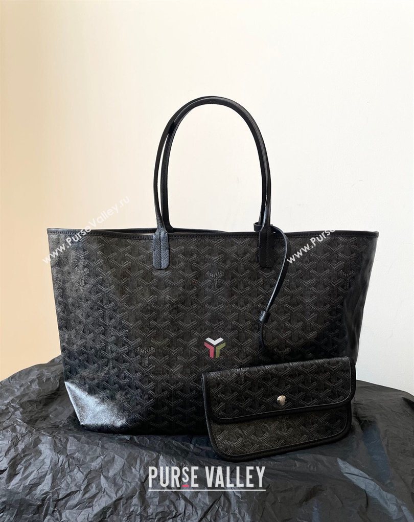 Goyard Saint Louis PM Tote Bag Jet Black 2026 0331 (BI-260331112)