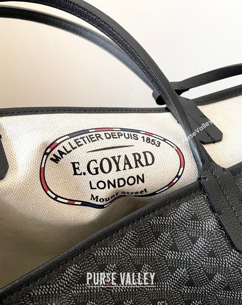 Goyard Saint Louis PM Tote Bag Jet Black 2026 0331 (BI-260331112)