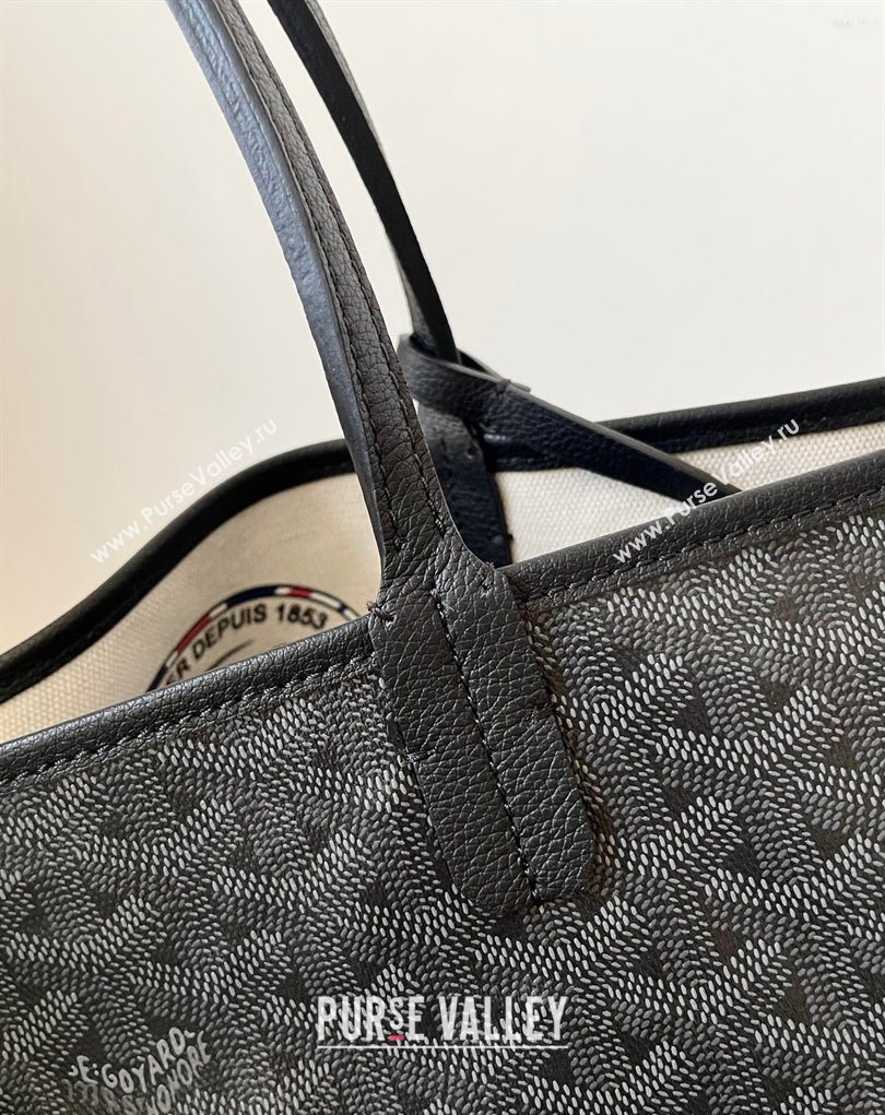 Goyard Saint Louis PM Tote Bag Jet Black 2026 0331 (BI-260331112)