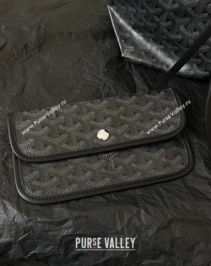 Goyard Saint Louis PM Tote Bag Jet Black 2026 0331 (BI-260331112)