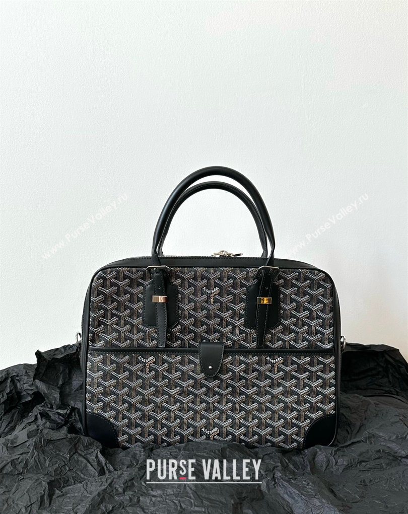 Goyard Ambassade MM Document Case Briefcase Black 2026 GY6027 (BI-260331114)