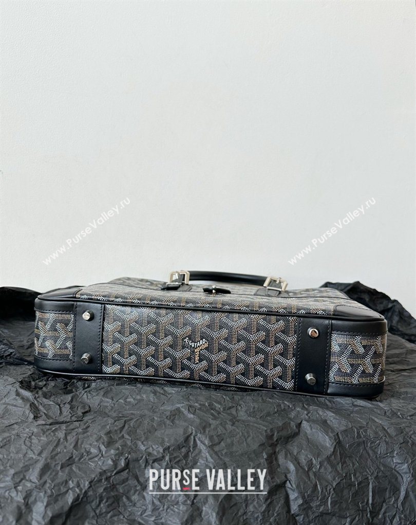 Goyard Ambassade MM Document Case Briefcase Black 2026 GY6027 (BI-260331114)