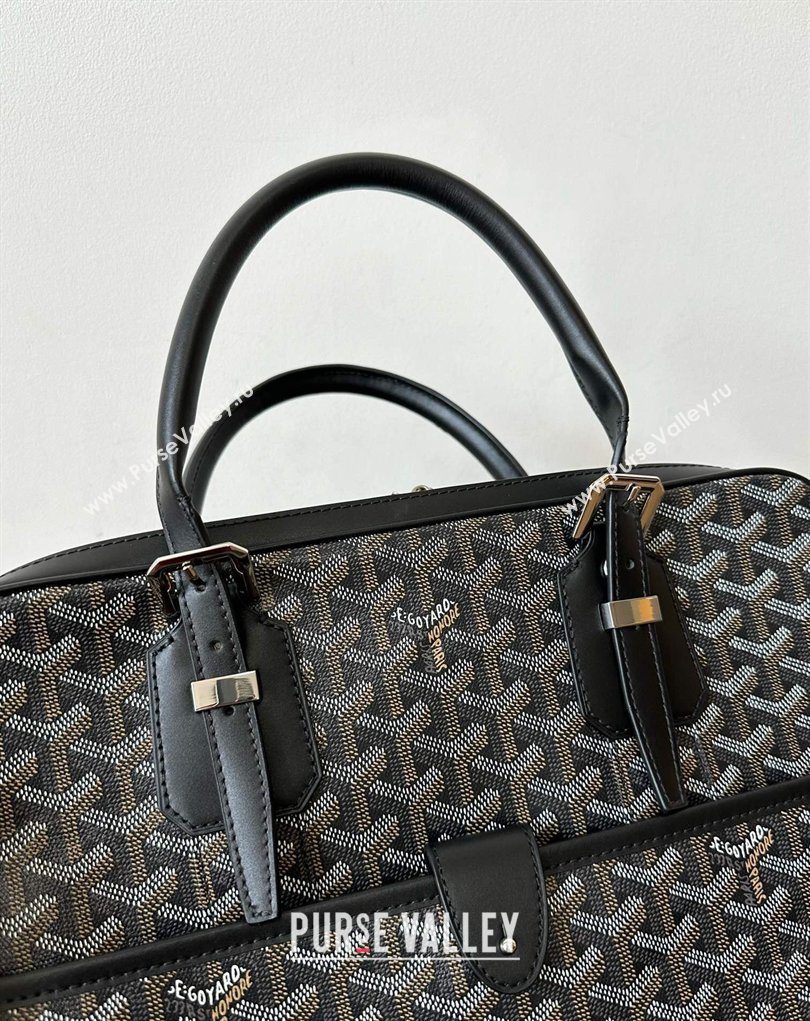 Goyard Ambassade MM Document Case Briefcase Black 2026 GY6027 (BI-260331114)