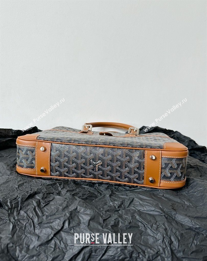 Goyard Ambassade MM Document Case Briefcase Brown 2026 GY6027 (BI-260331116)