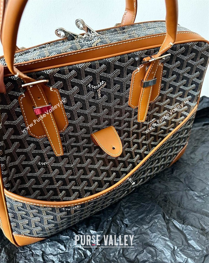 Goyard Ambassade MM Document Case Briefcase Brown 2026 GY6027 (BI-260331116)