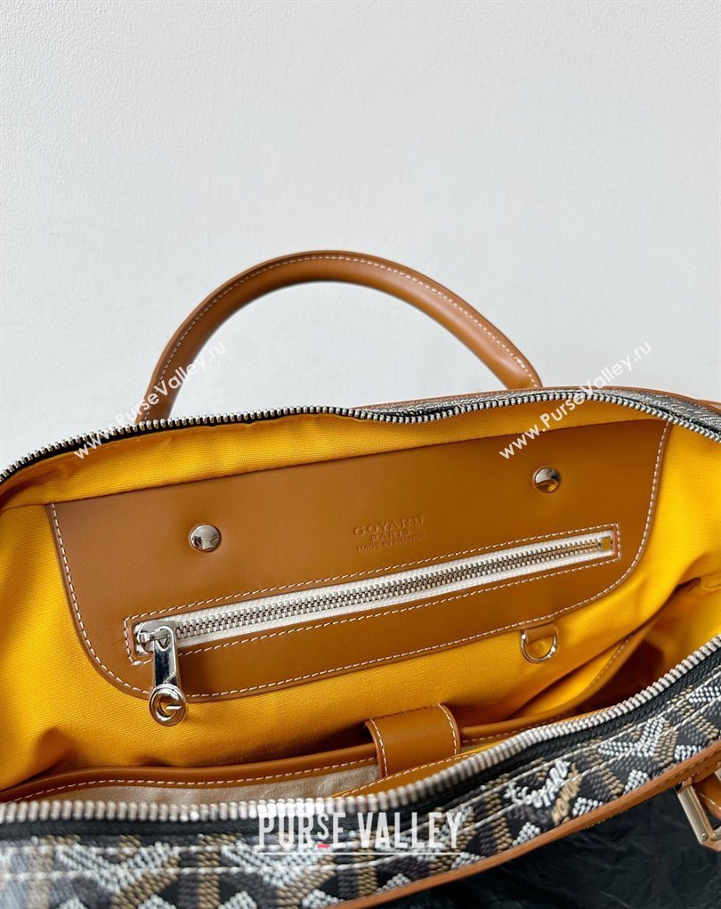 Goyard Ambassade MM Document Case Briefcase Brown 2026 GY6027 (BI-260331116)