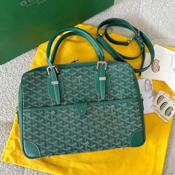 Goyard Ambassade MM Document Case Briefcase Green 2026 GY6027 (BI-260331117)