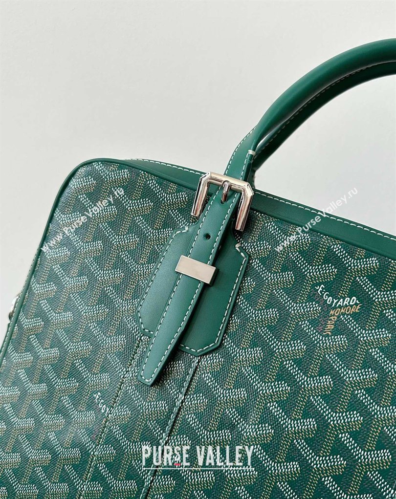 Goyard Ambassade MM Document Case Briefcase Green 2026 GY6027 (BI-260331117)