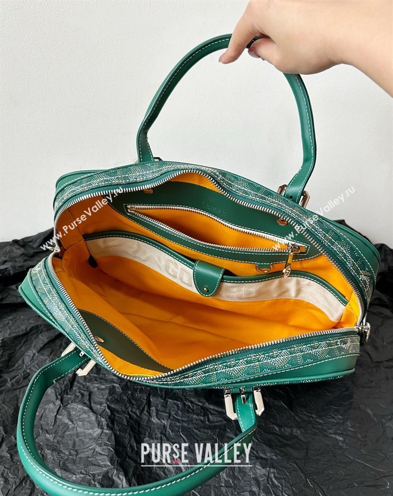 Goyard Ambassade MM Document Case Briefcase Green 2026 GY6027 (BI-260331117)