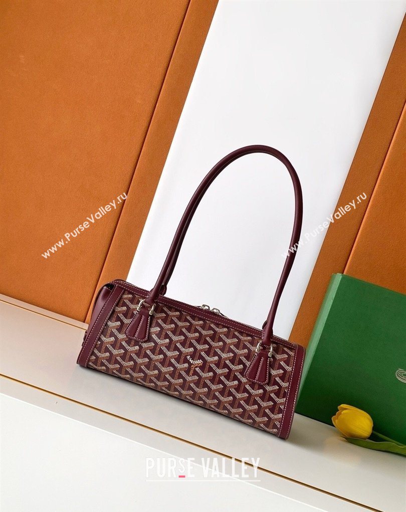 Goyard Bonbonniere Shoulder Bag Burgundy 2026 020223 (SCAI-260331016)