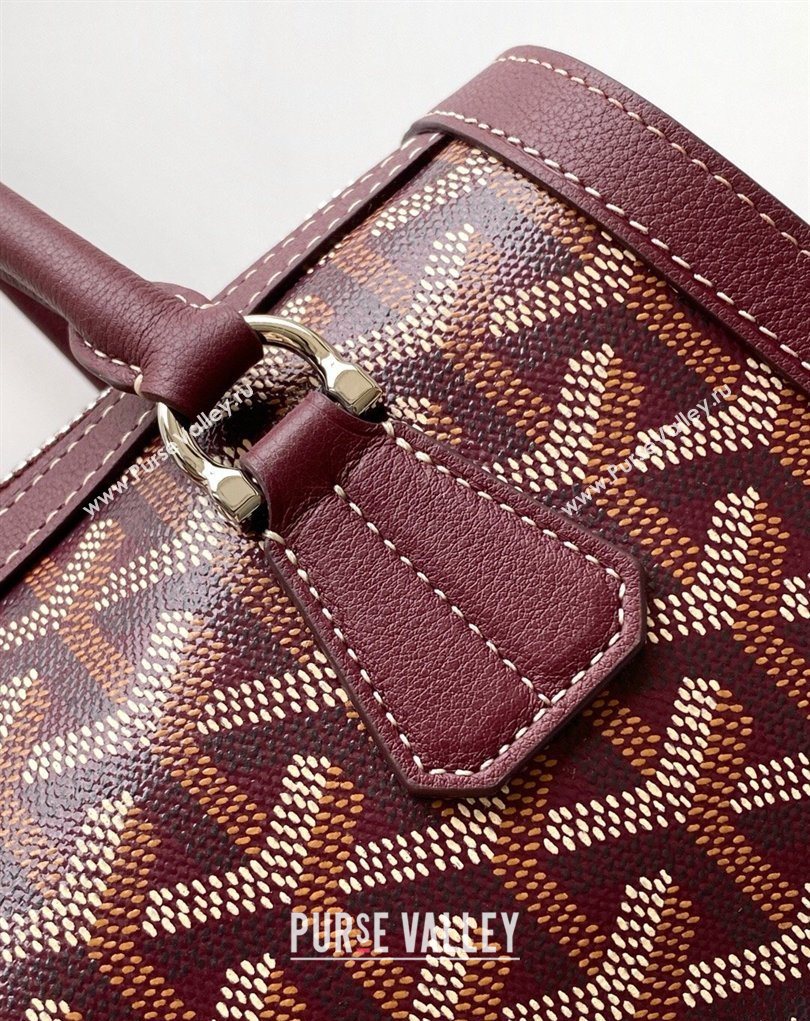 Goyard Bonbonniere Shoulder Bag Burgundy 2026 020223 (SCAI-260331016)