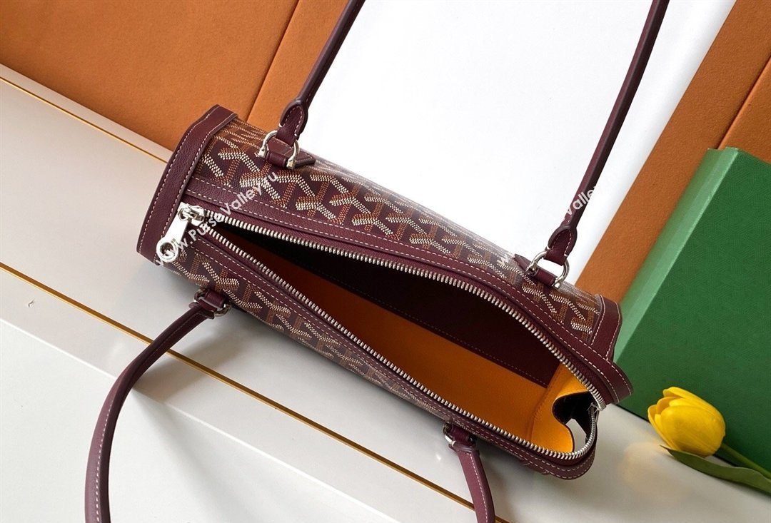 Goyard Bonbonniere Shoulder Bag Burgundy 2026 020223 (SCAI-260331016)