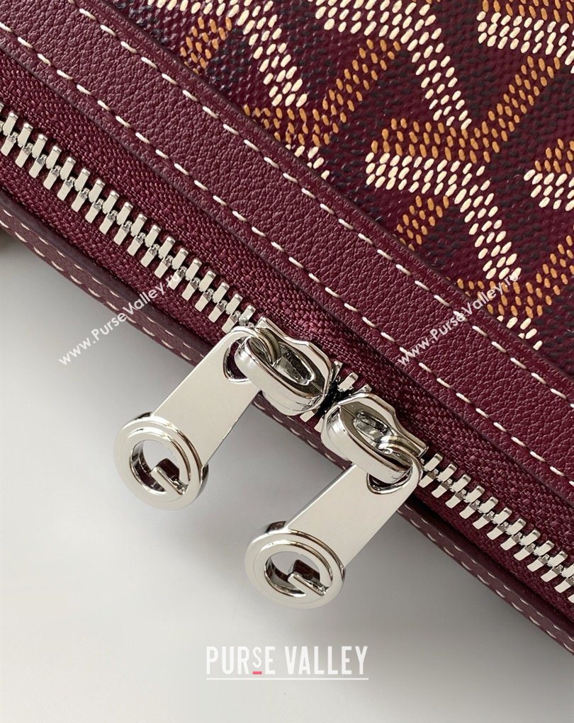 Goyard Bonbonniere Shoulder Bag Burgundy 2026 020223 (SCAI-260331016)