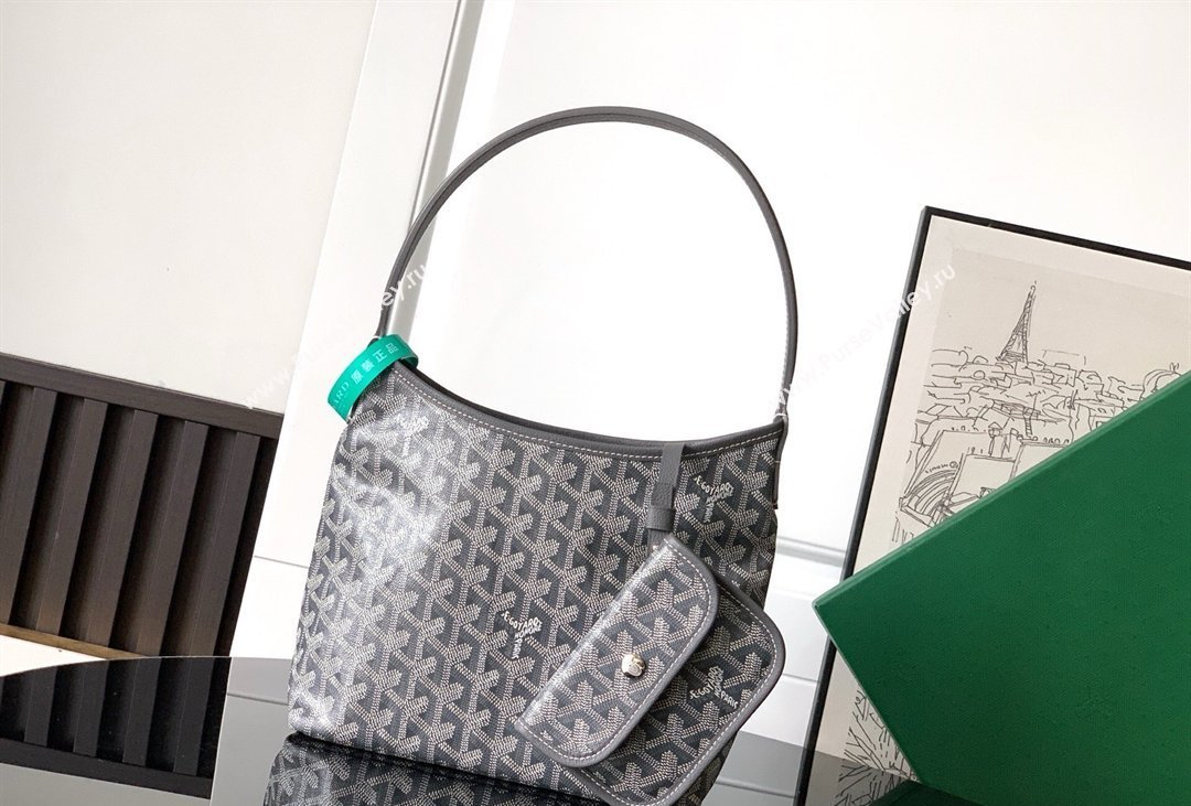 Goyard Boheme Hobo Mini Bag Grey 2026 020222 (SCAI-260331022)