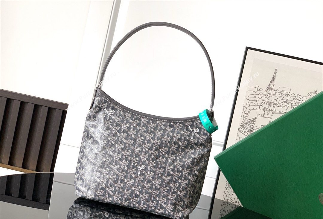 Goyard Boheme Hobo Mini Bag Grey 2026 020222 (SCAI-260331022)