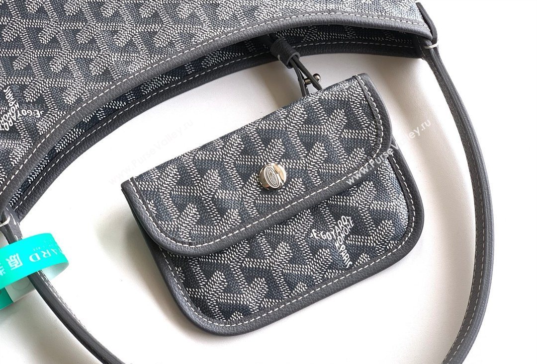 Goyard Boheme Hobo Mini Bag Grey 2026 020222 (SCAI-260331022)