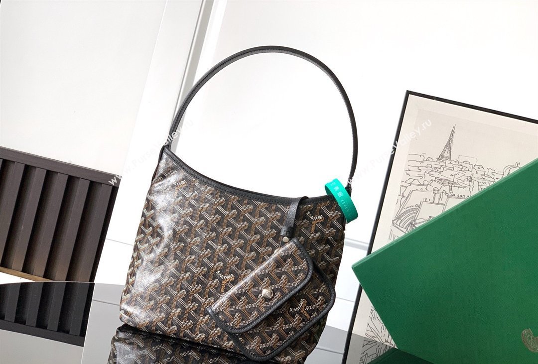 Goyard Boheme Hobo Mini Bag Black 2026 020222 (SCAI-260331023)