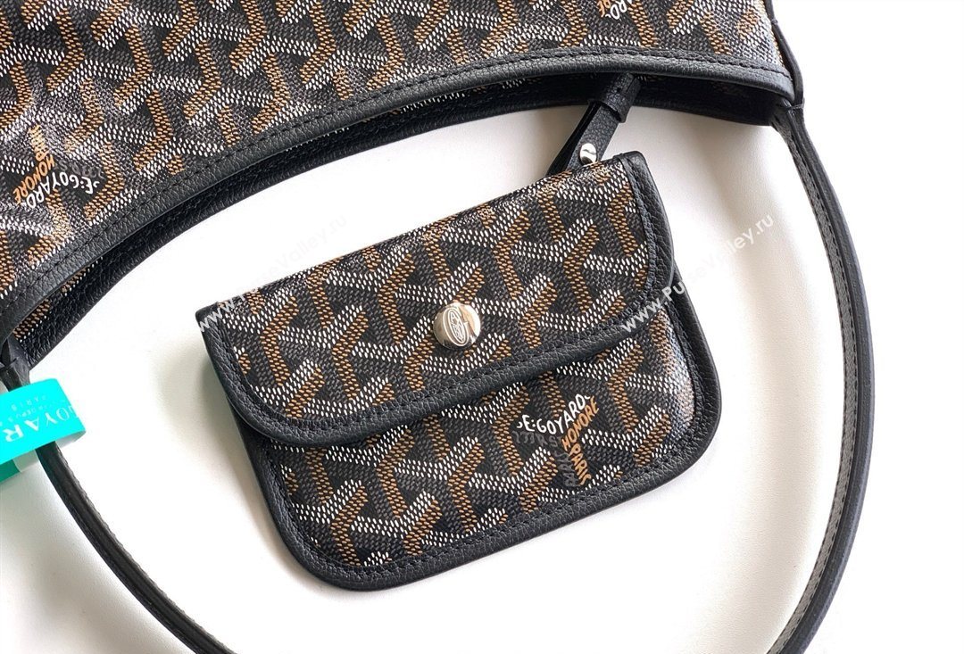 Goyard Boheme Hobo Mini Bag Black 2026 020222 (SCAI-260331023)