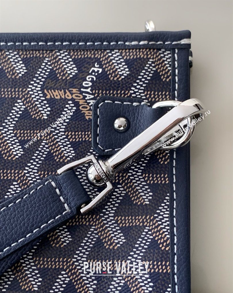 Goyard Morvan Document Case Top Handle Bag Navy Blue 2026 GY8066 (SCAI-260331002)