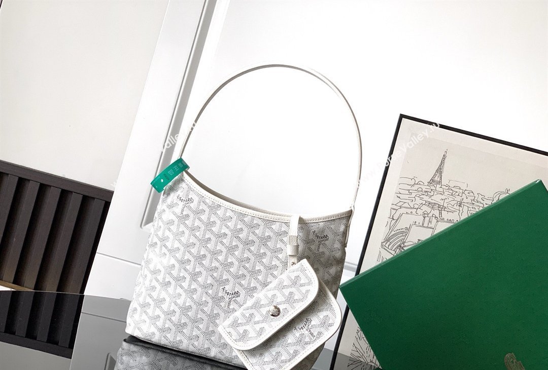 Goyard Boheme Hobo Mini Bag White 2026 020222 (SCAI-260331025)