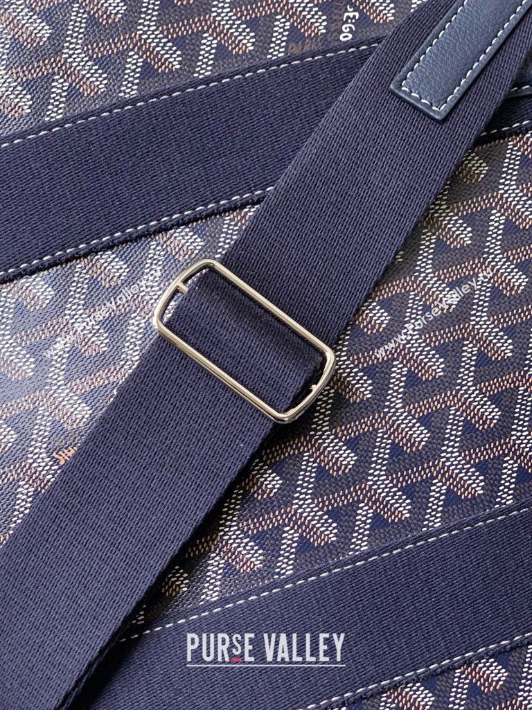 Goyard Morvan Document Case Top Handle Bag Navy Blue 2026 GY8066 (SCAI-260331002)