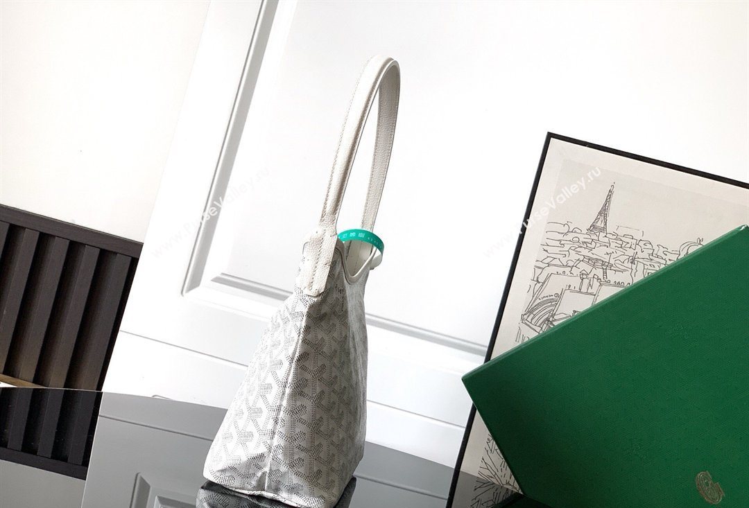 Goyard Boheme Hobo Mini Bag White 2026 020222 (SCAI-260331025)