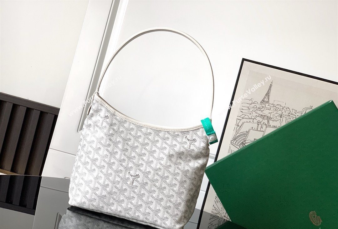 Goyard Boheme Hobo Mini Bag White 2026 020222 (SCAI-260331025)
