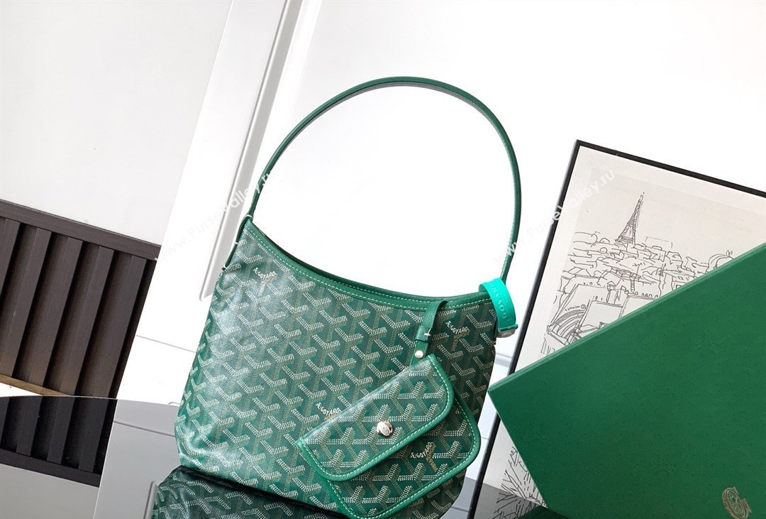 Goyard Boheme Hobo Mini Bag Green 2 2026 020222 (SCAI-260331026)
