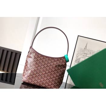 Goyard Boheme Hobo Mini Bag Burgundy 2026 020222 (SCAI-260331028)
