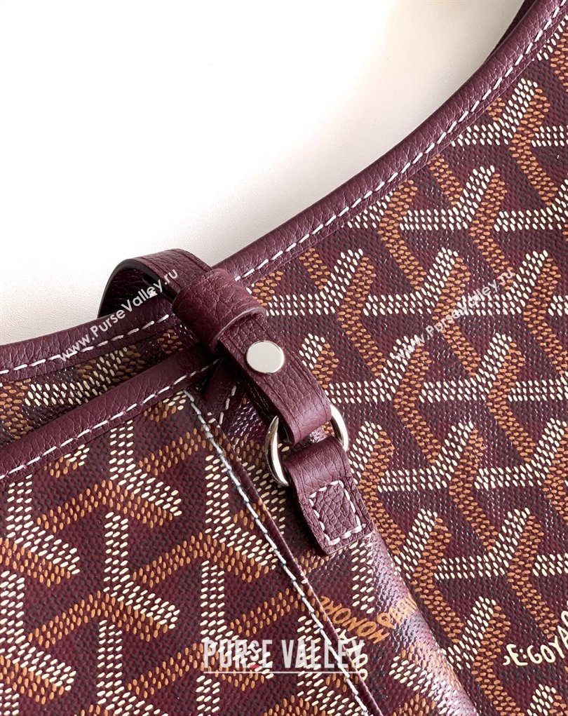 Goyard Boheme Hobo Mini Bag Burgundy 2026 020222 (SCAI-260331028)