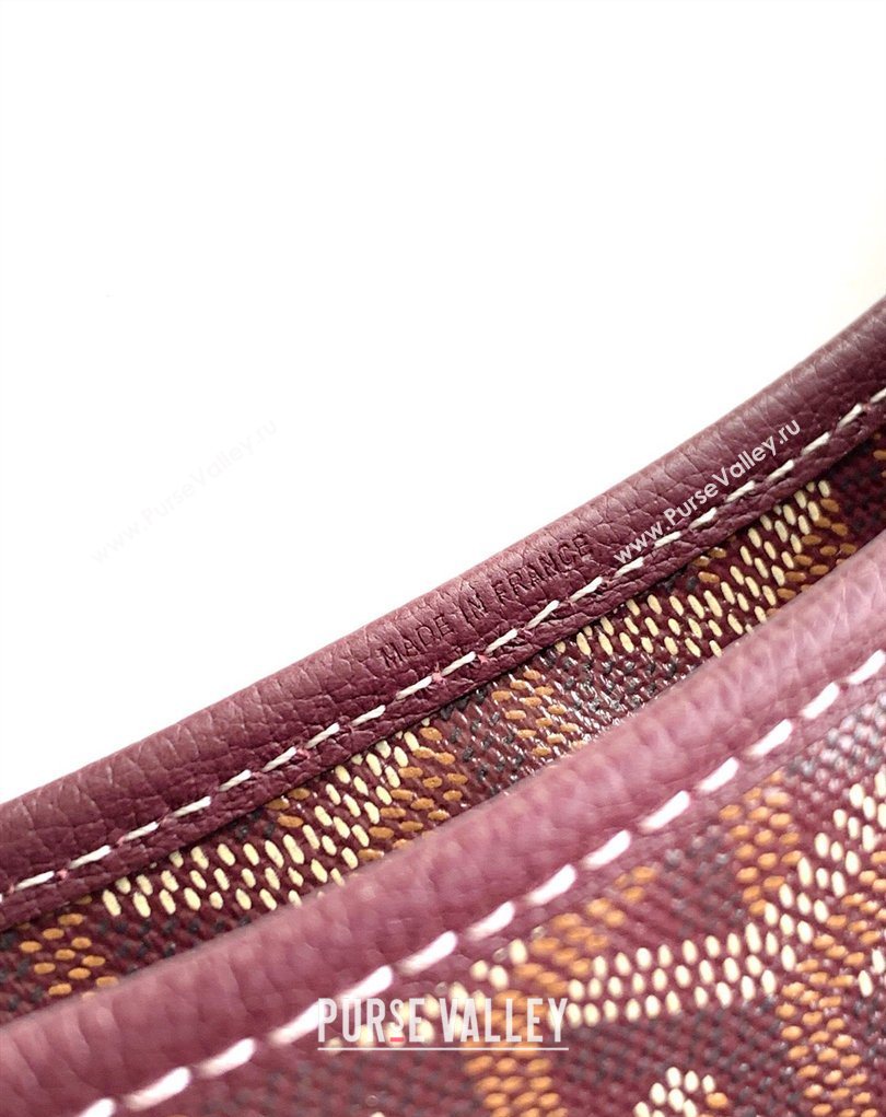 Goyard Boheme Hobo Mini Bag Burgundy 2026 020222 (SCAI-260331028)