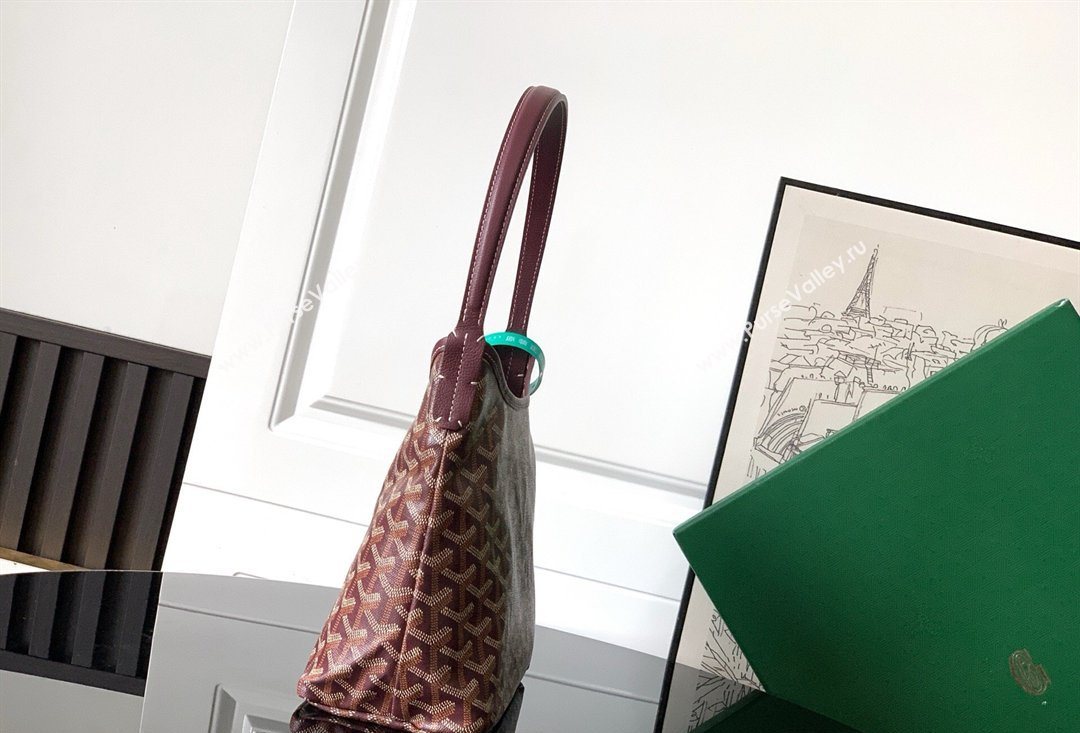 Goyard Boheme Hobo Mini Bag Burgundy 2026 020222 (SCAI-260331028)