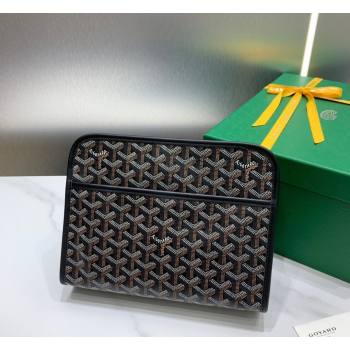 Goyard Jouvence MM Toiletry Clutch Bag Black 2026 020207 (SCAI-260331044)