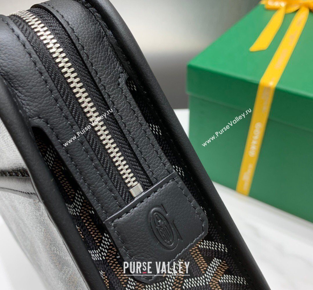 Goyard Jouvence MM Toiletry Clutch Bag Black 2026 020207 (SCAI-260331044)